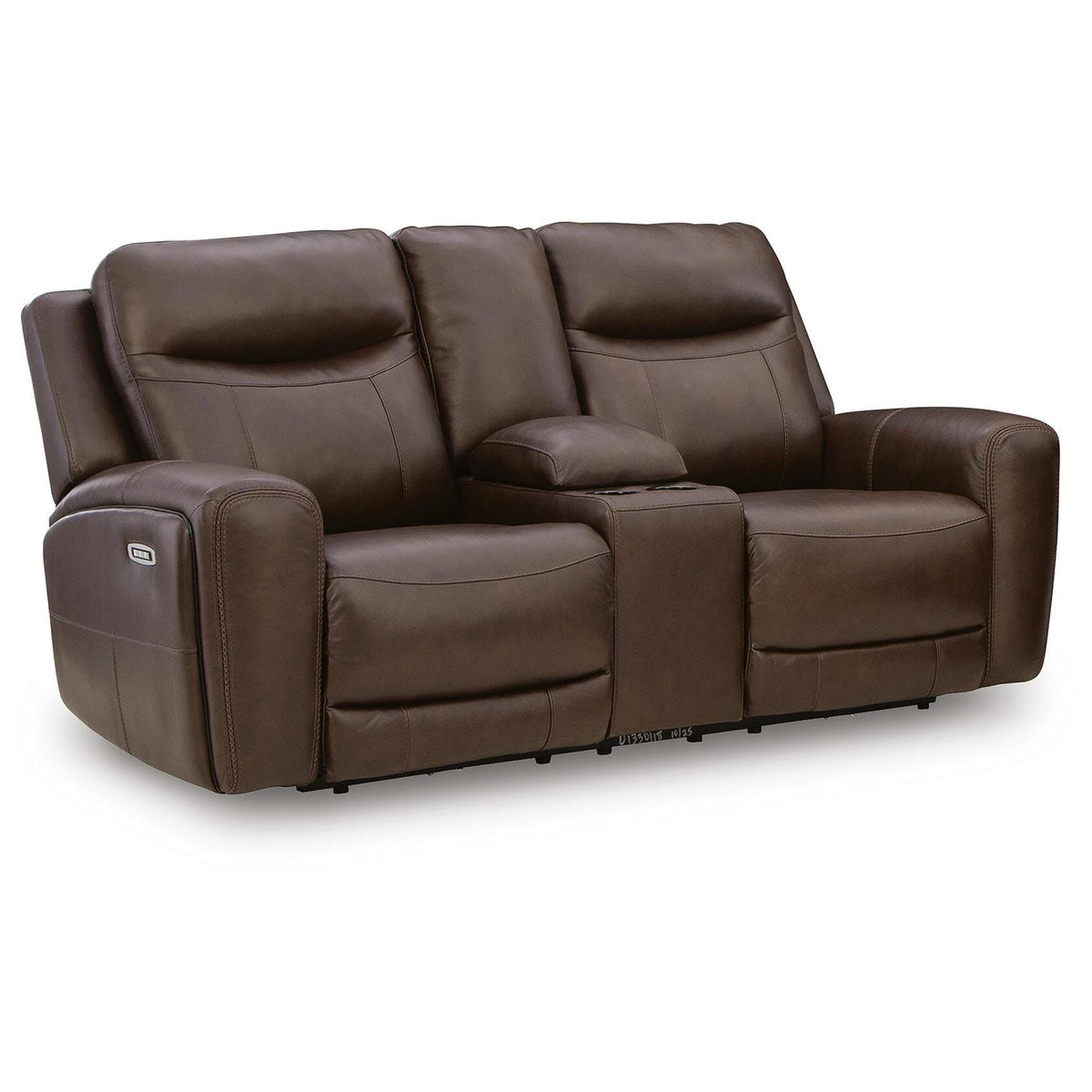 Benchcraft Gravier U1330118 Power Reclining Loveseat with Console & Adjutasble Headrest IMAGE 1