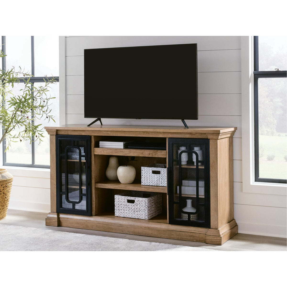 Signature Design by Ashley Wittenmyer W794-68 XL TV Stand with Fireplace Option IMAGE 5