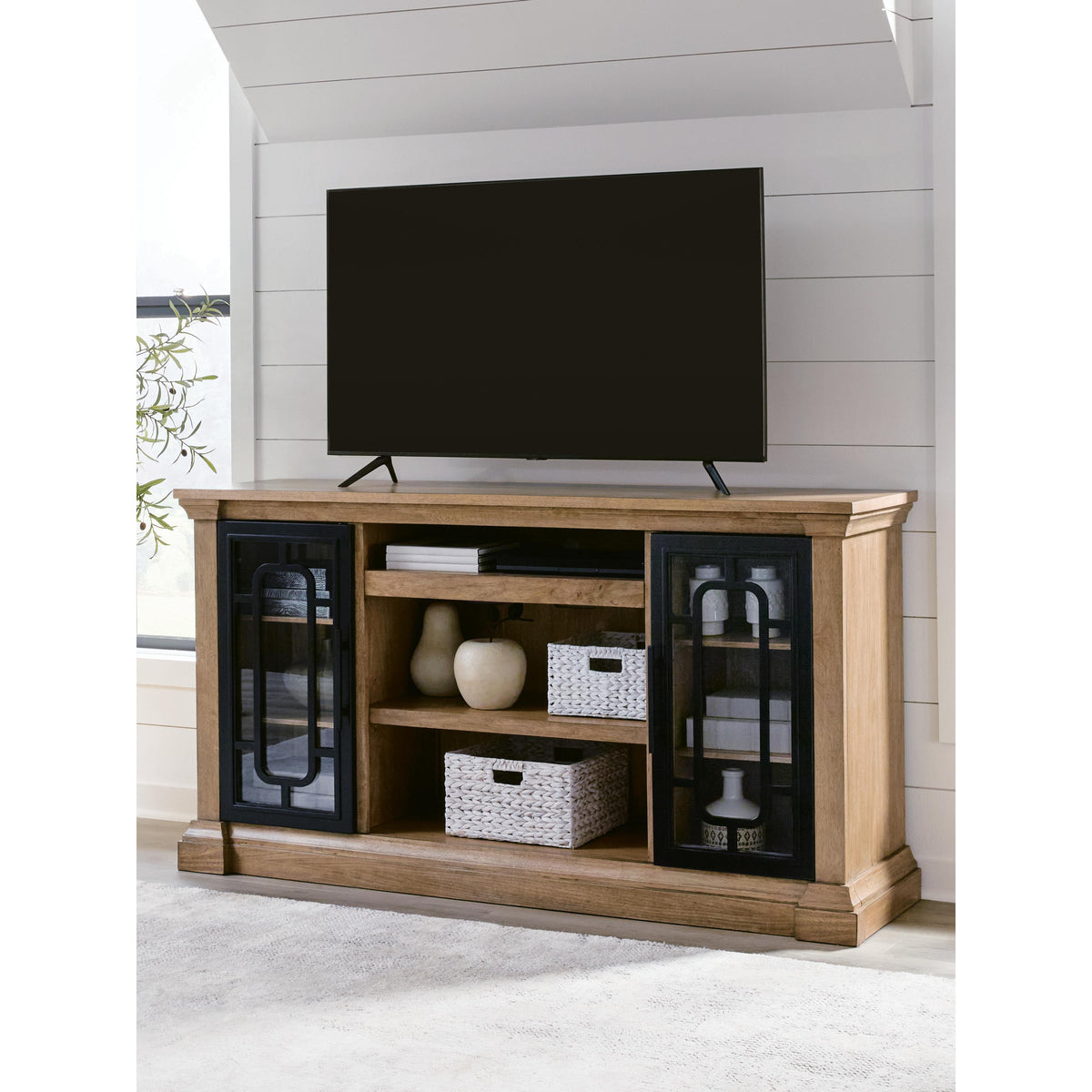Signature Design by Ashley Wittenmyer W794-68 XL TV Stand with Fireplace Option IMAGE 6