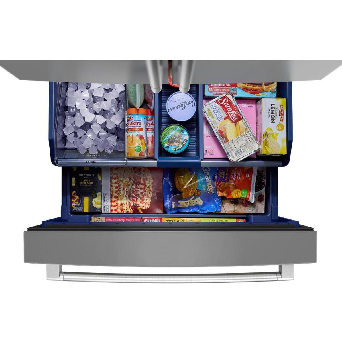 Maytag 30.5 cu. ft. Freestanding French 3-Door Refrigerator with Interior Ice Maker MRFF4336TZ IMAGE 5