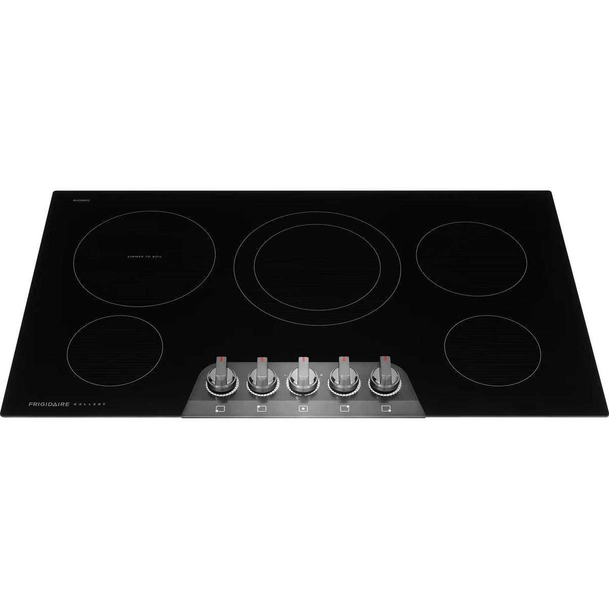 Frigidaire Gallery 36-inch Electric Cooktop GCCE3670BD IMAGE 1