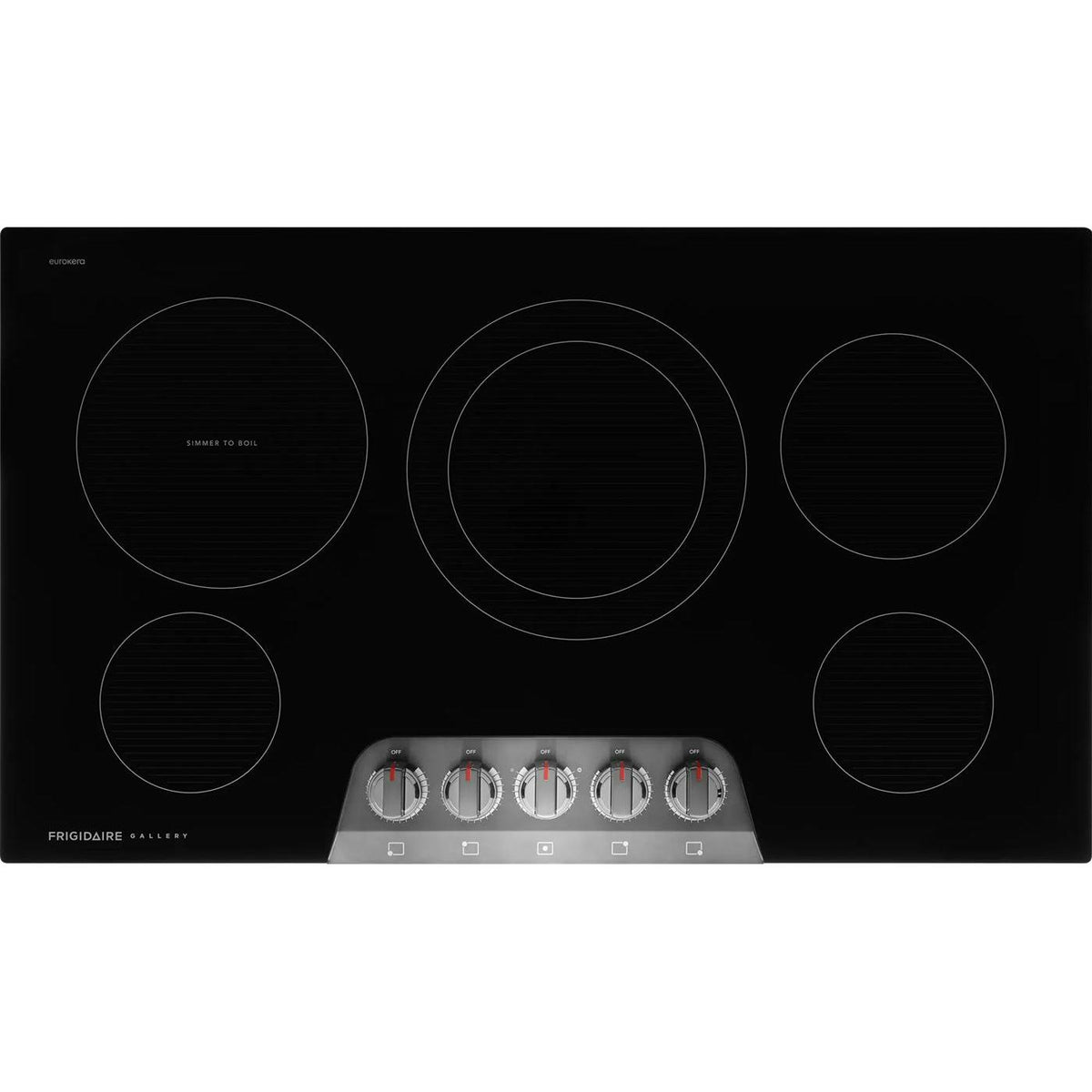 Frigidaire Gallery 36-inch Electric Cooktop GCCE3670BD IMAGE 6