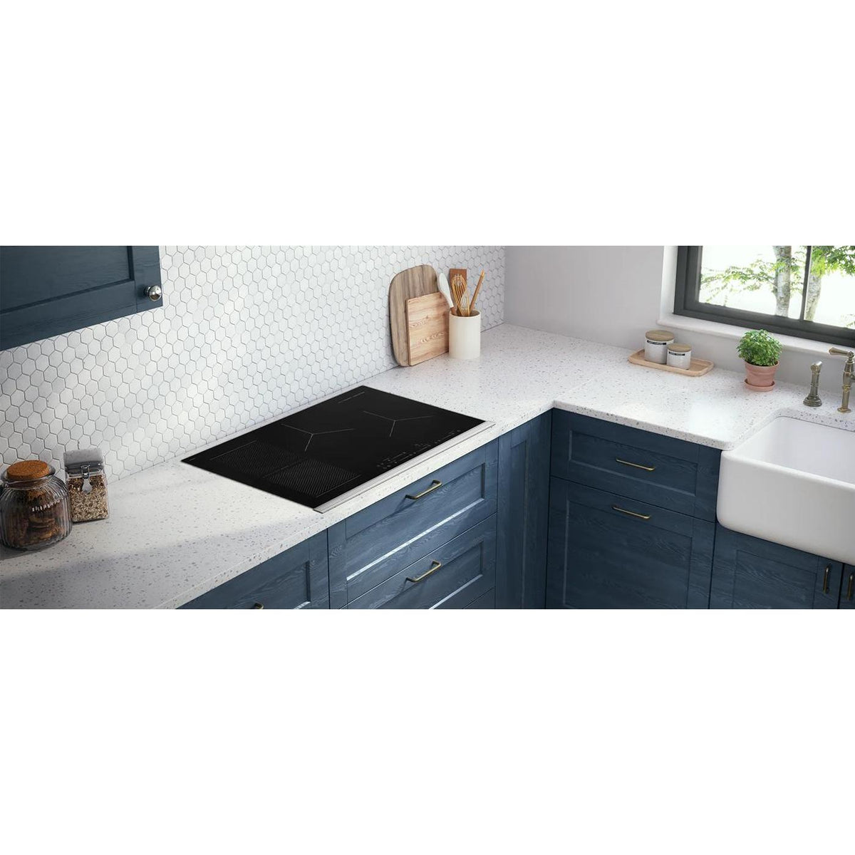Frigidaire Gallery 30-inch Built-in Induction Cooktop with MatteGuard™ GCCI3070BM IMAGE 7