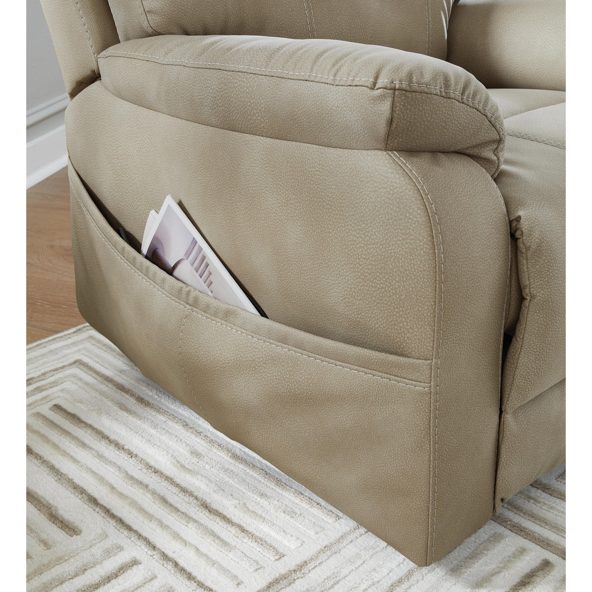 Signature Design by Ashley Next-Gen Durapella Leather Look Lift Chair 4070912 IMAGE 10