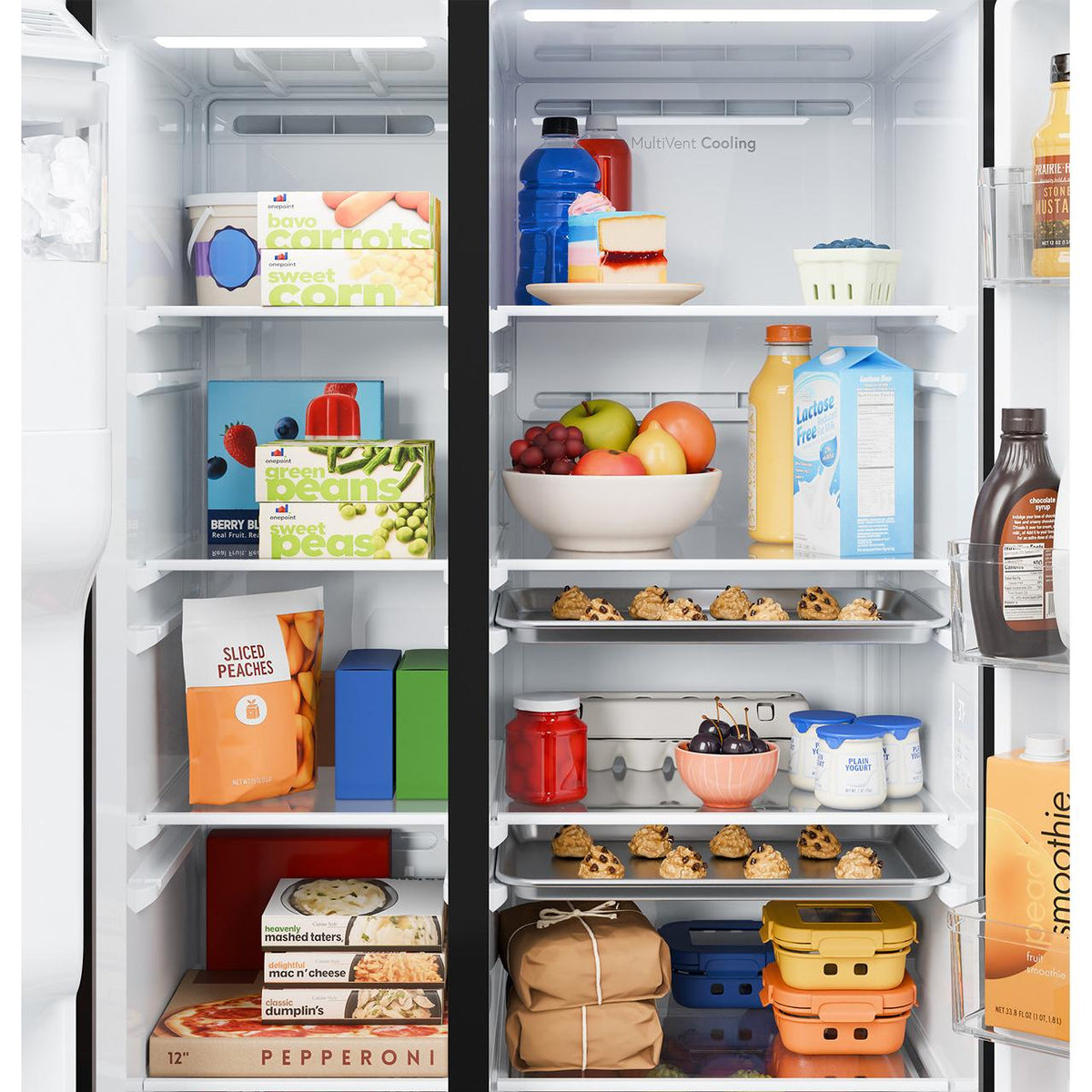 GE 27.9 cu. ft. Side-By-Side Refrigerator with Extra Tall Dispenser GSS28NYYFS IMAGE 7