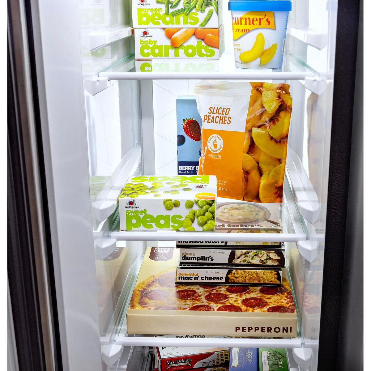 GE 27.7 cu. ft. Side-By-Side Refrigerator with Extra Tall Dispenser GSS28PYYFS IMAGE 12