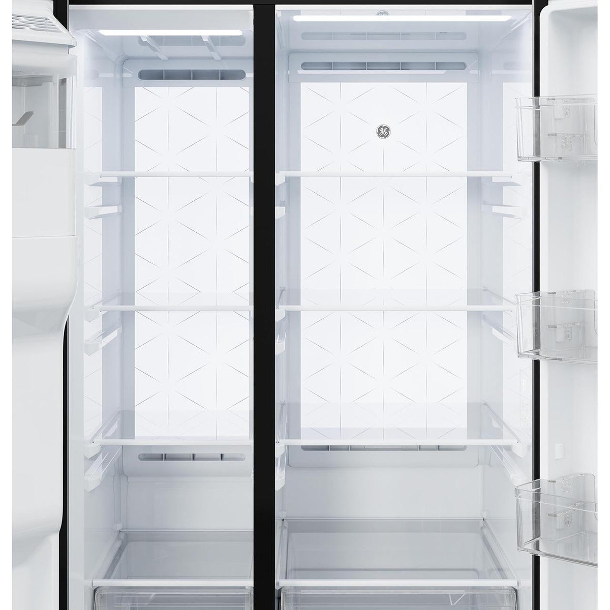 GE 27.7 cu. ft. Side-By-Side Refrigerator with Extra Tall Dispenser GSS28PYYFS IMAGE 6