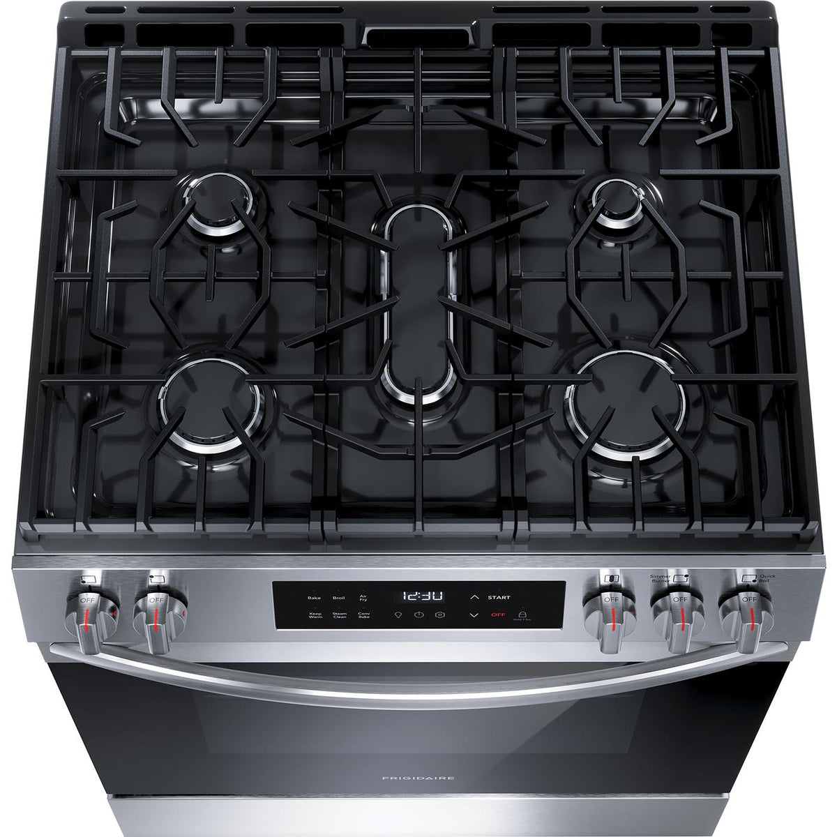 Frigidaire 30-inch Freestanding Gas Range with Air Fry FCFG3082BS IMAGE 4
