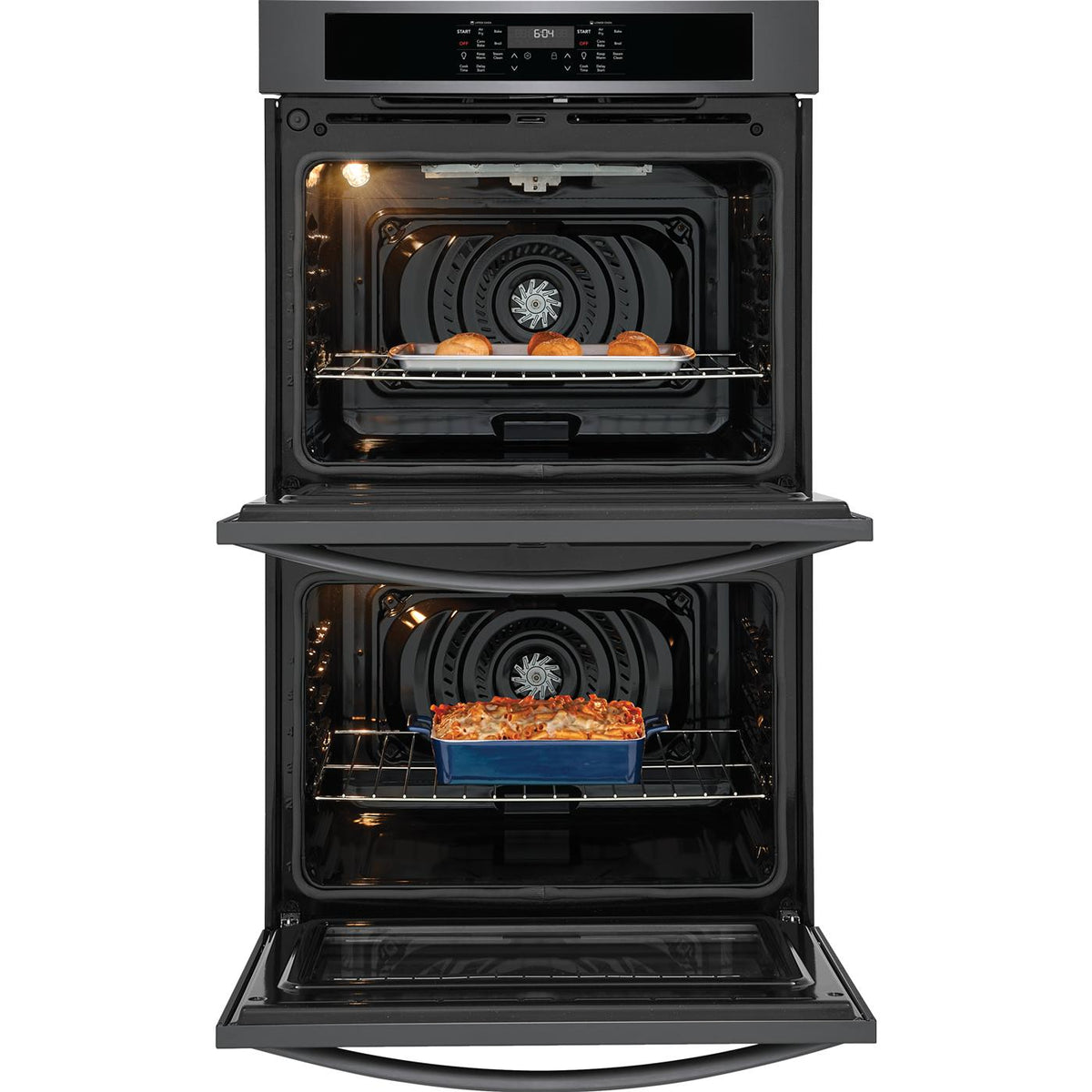 Frigidaire 30-inch, 10.6 cu. ft. Built-in Double Wall Oven with Air Fry FCWD3030AD IMAGE 3