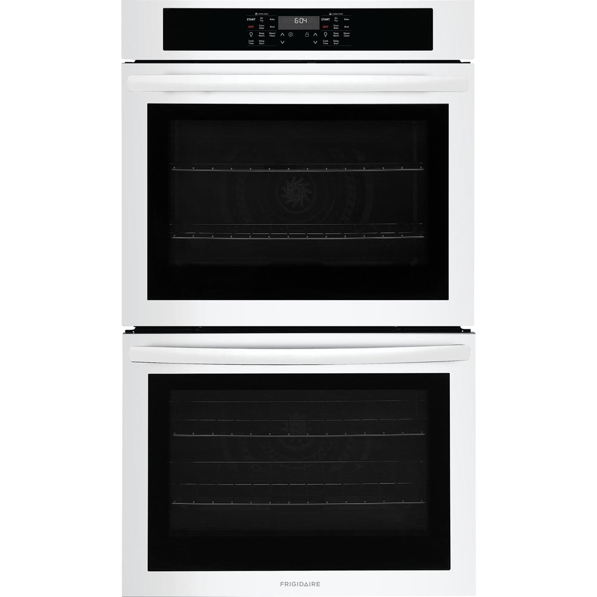 Frigidaire 30-inch, 10.6 cu. ft. Built-in Double Wall Oven with Air Fry FCWD3030AW IMAGE 1