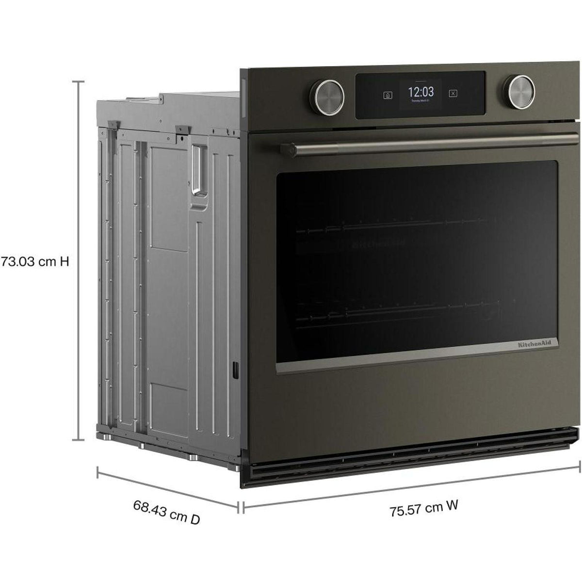 KitchenAid 30-inch Smart Electric Single Wall Oven with Intelligent Cooking Camera KOES930SBE IMAGE 10