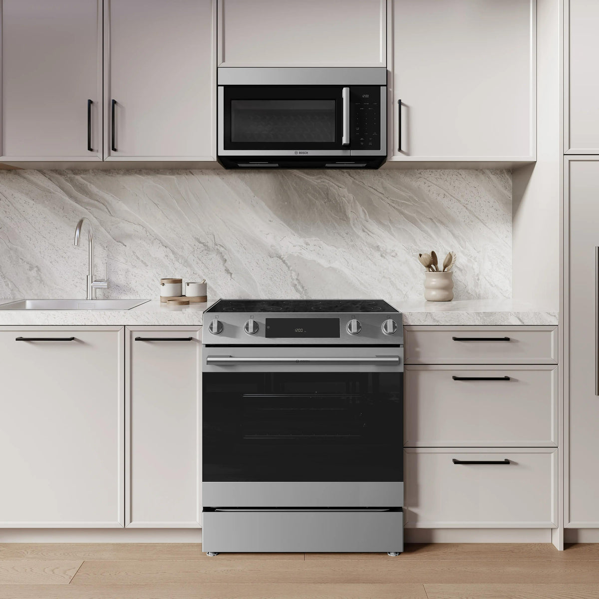 Bosch 300 Series Electric Freestanding Range HEF3050MC IMAGE 12