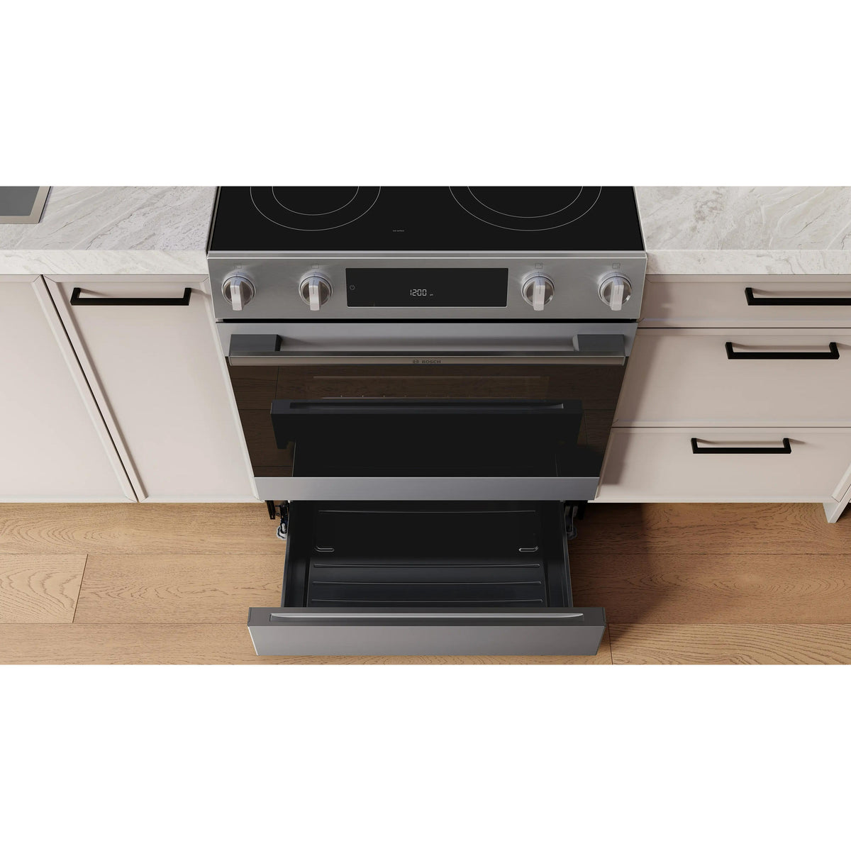 Bosch 300 Series Electric Freestanding Range HEF3050MC IMAGE 14