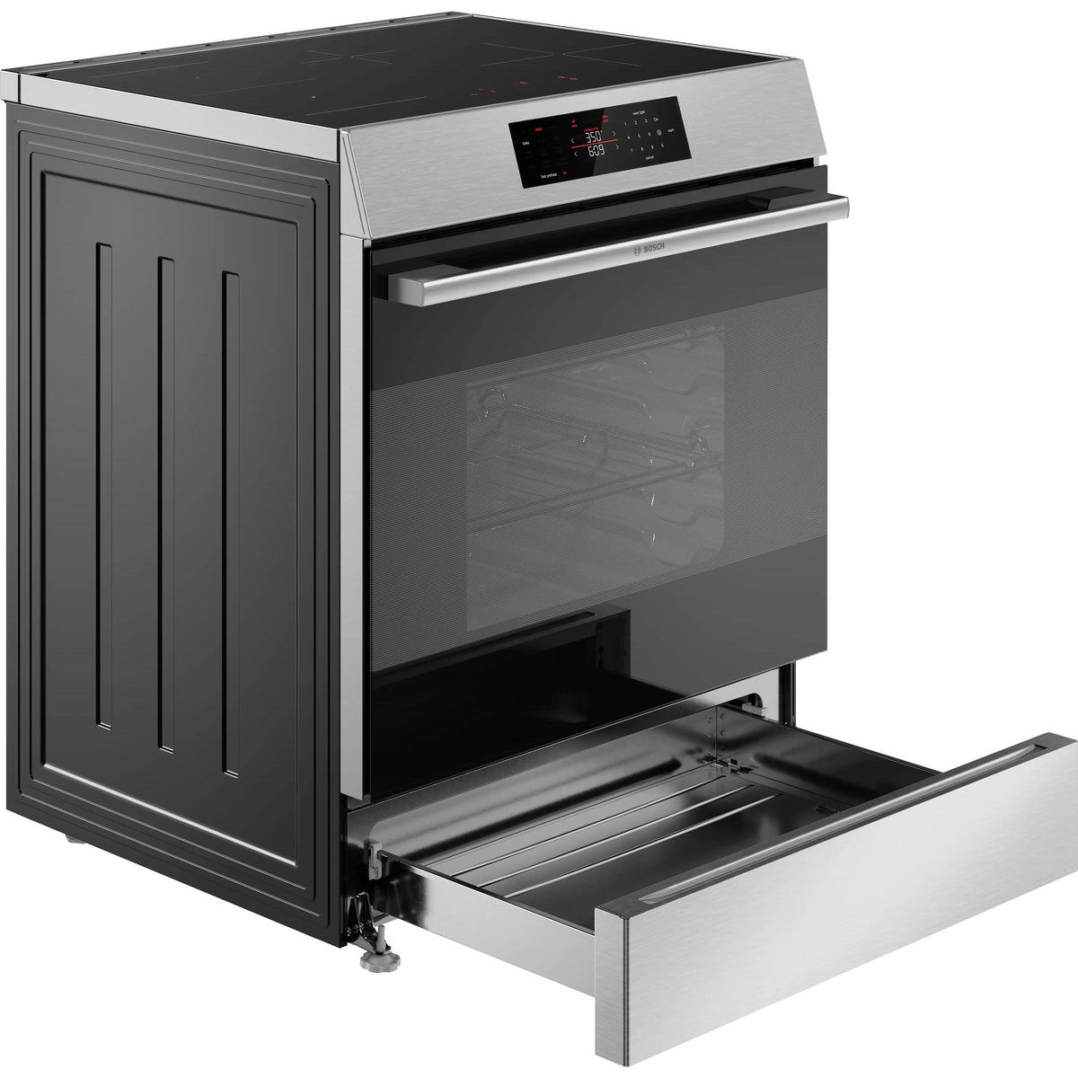 Bosch 300 Series Induction Freestanding Range HIF3050MC IMAGE 5