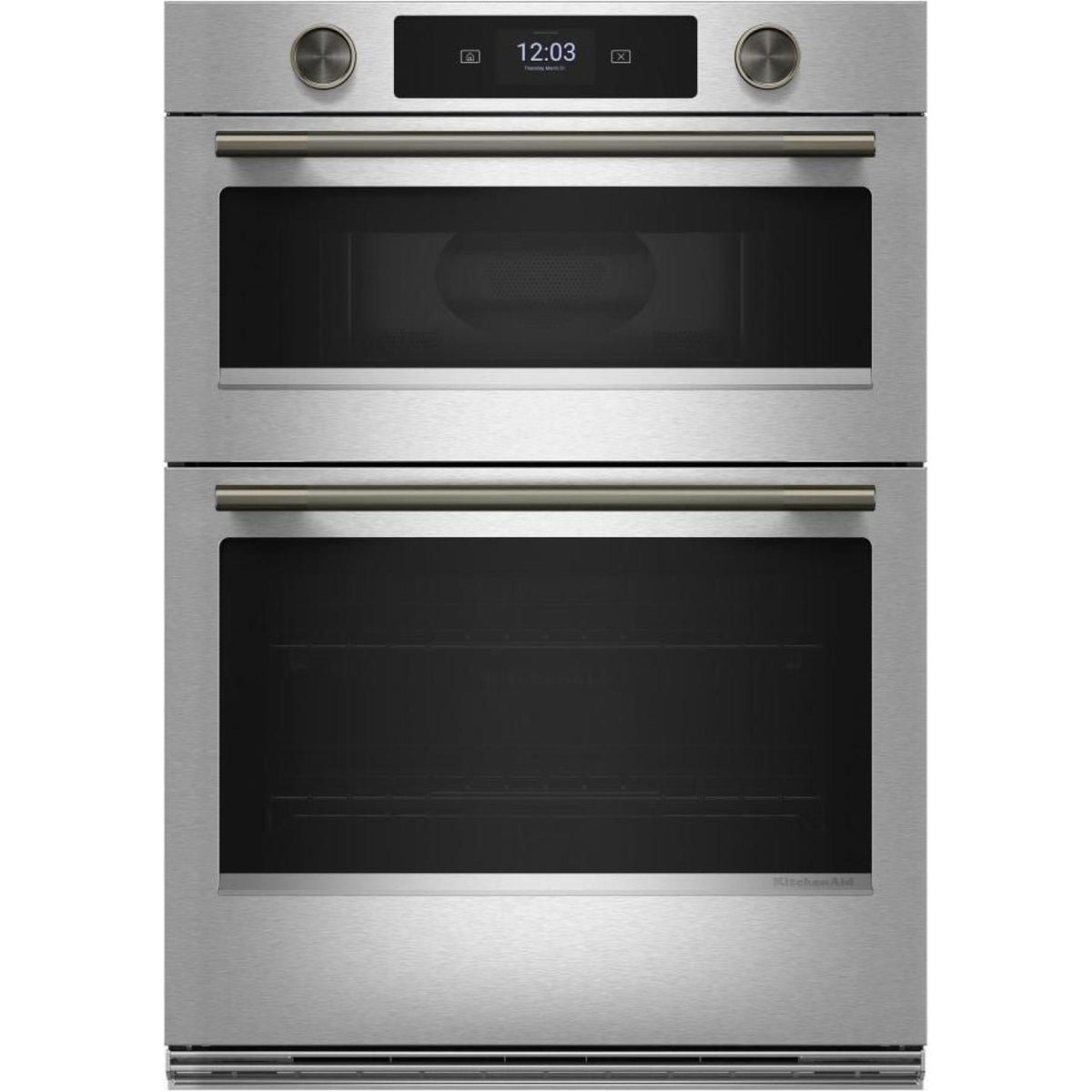 KitchenAid 30-inch Smart Electric Combo Wall Oven with Intelligent Cooking Camera KOEC930SPS IMAGE 12