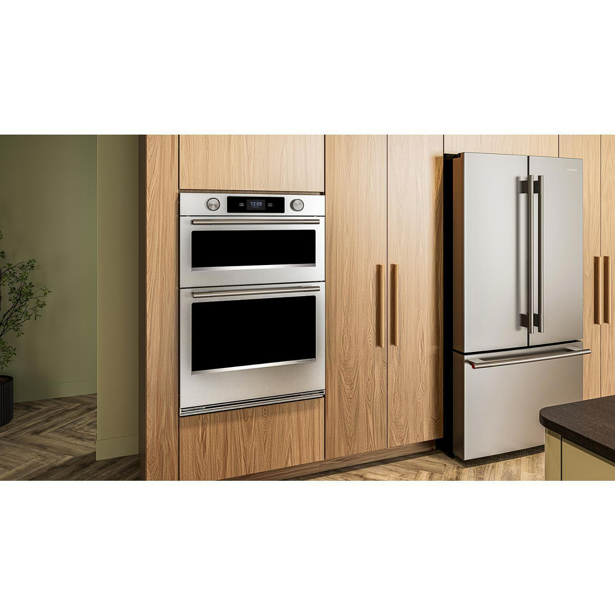 KitchenAid 30-inch Smart Electric Combo Wall Oven with Intelligent Cooking Camera KOEC930SPS IMAGE 13