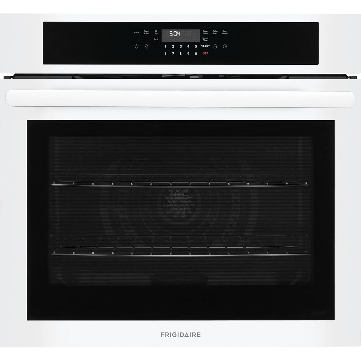 Frigidaire 30-inch, 5.3 cu. ft. Built-in Single Wall Oven with Air Fry FCWS3030AW IMAGE 1