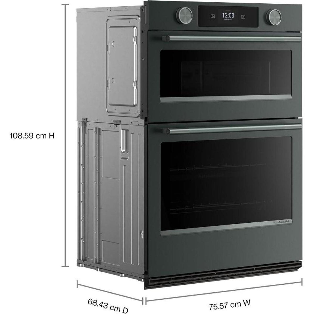 KitchenAid 30-inch Smart Electric Combo Wall Oven with Intelligent Cooking Camera KOEC930SJP IMAGE 12