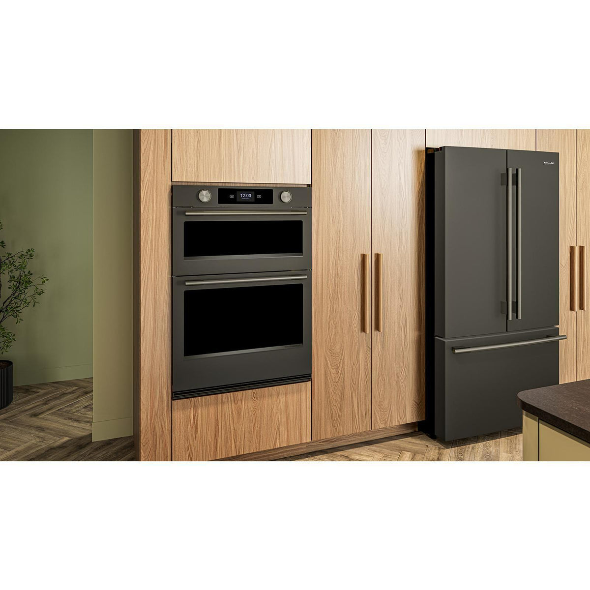 KitchenAid 30-inch Smart Electric Combo Wall Oven with Intelligent Cooking Camera KOEC930SBE IMAGE 11