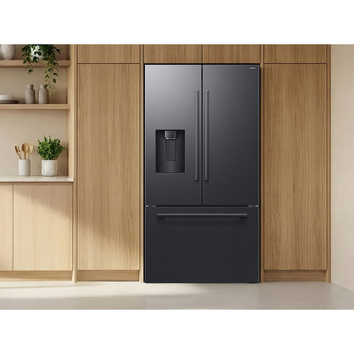 Samsung 29 cu. ft. Bespoke AI 3-Door French Door with Sphere Ice™ RF70H30GEEAA IMAGE 7