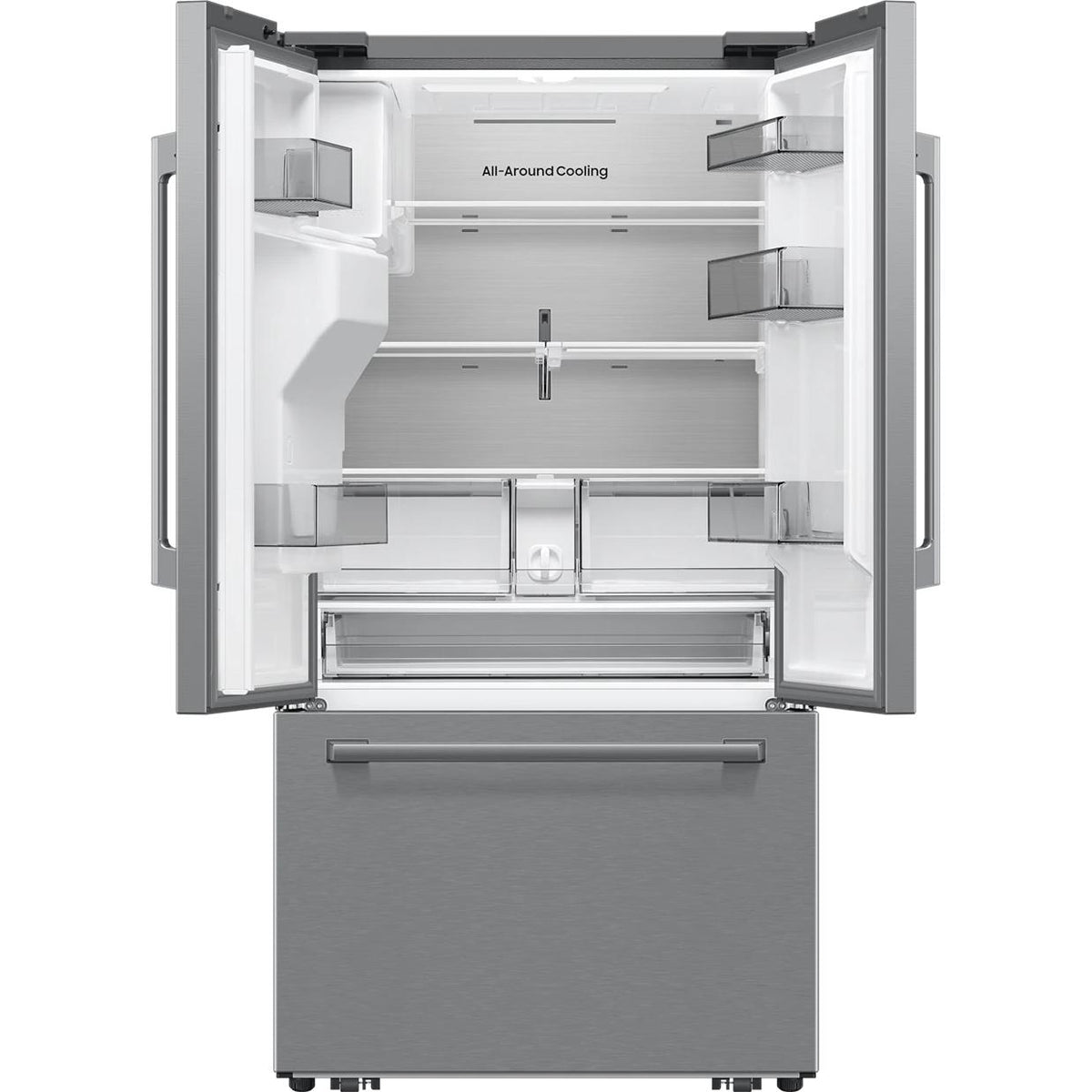 Samsung 29 cu. ft. Bespoke AI 3-Door French Door with Sphere Ice™ RF70H30GERAA IMAGE 2