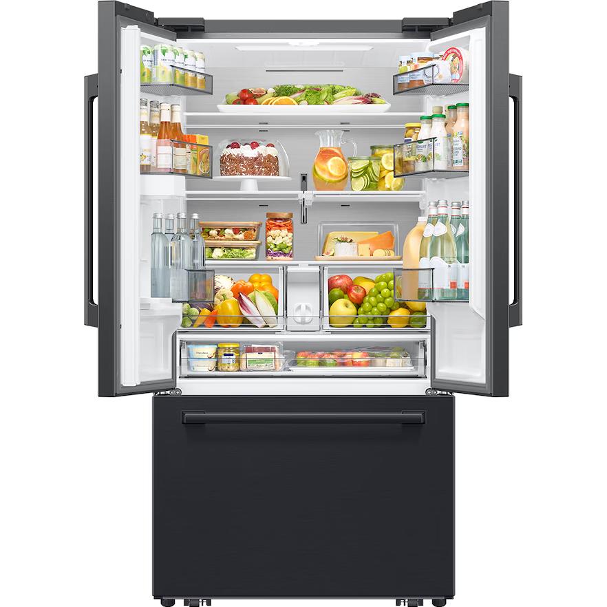 Samsung 30 cu.ft. Bespoke AI 3-Door French Door RF70H30KEEAA IMAGE 3
