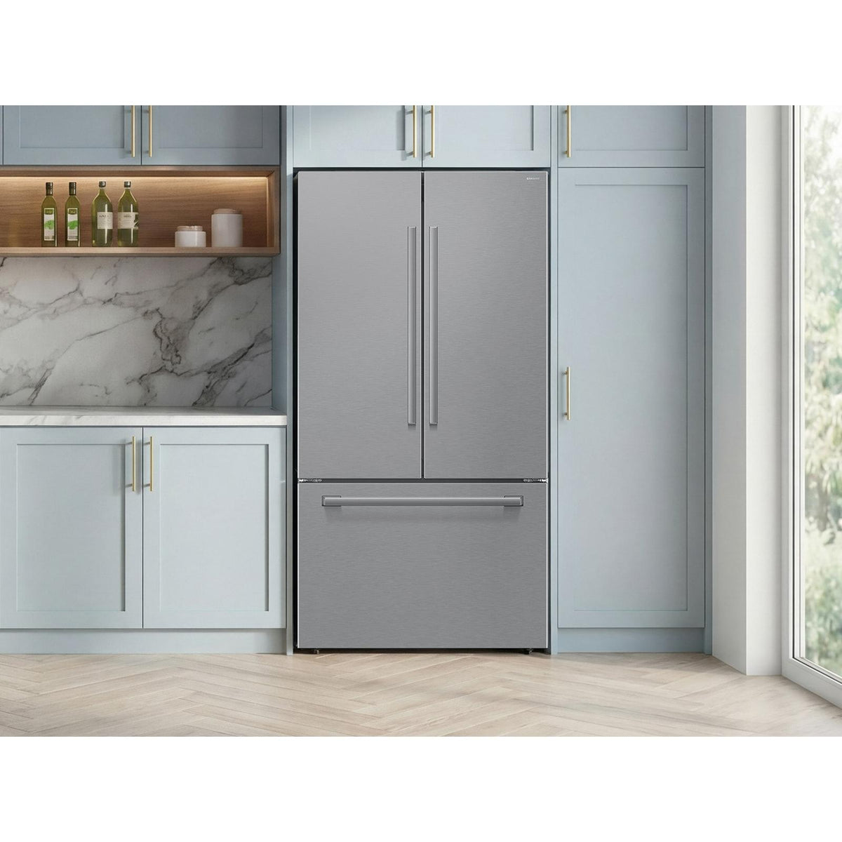 Samsung 30 cu.ft. Bespoke AI 3-Door French Door RF70H30KERAA IMAGE 9