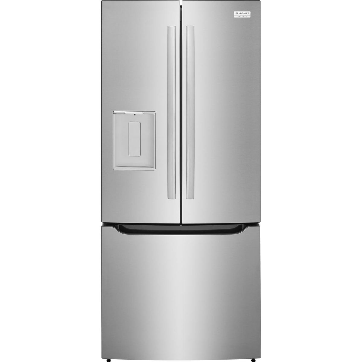 Frigidaire Gallery 30-inch, 20 Cu. Ft. French Door Refrigerator with Ice Maker GRFS2023AF IMAGE 1