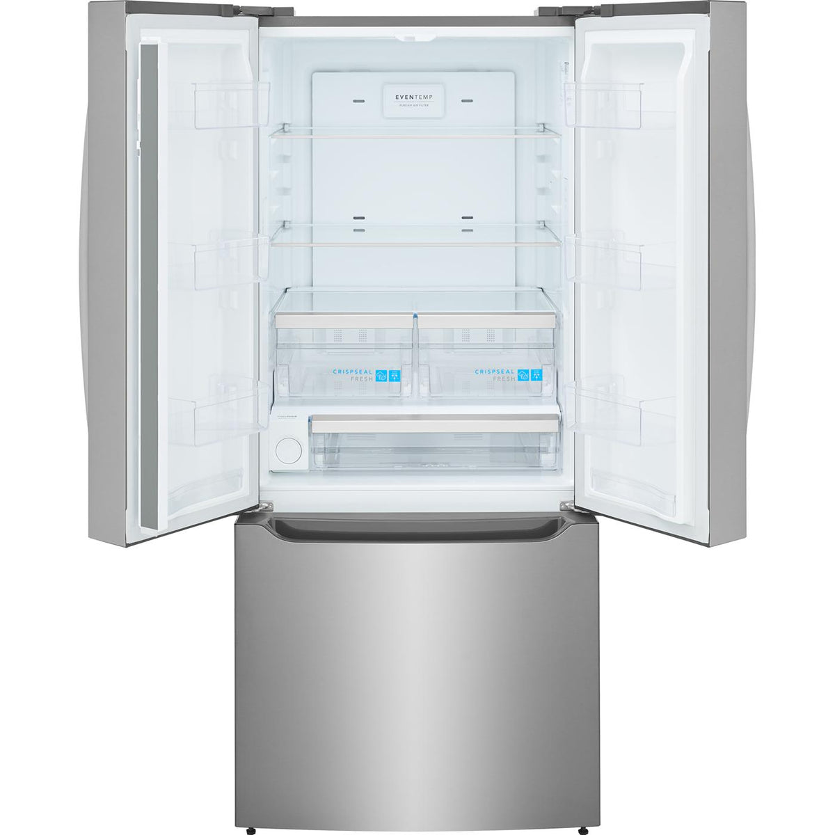 Frigidaire Gallery 30-inch, 20 Cu. Ft. French Door Refrigerator with Ice Maker GRFS2023AF IMAGE 3
