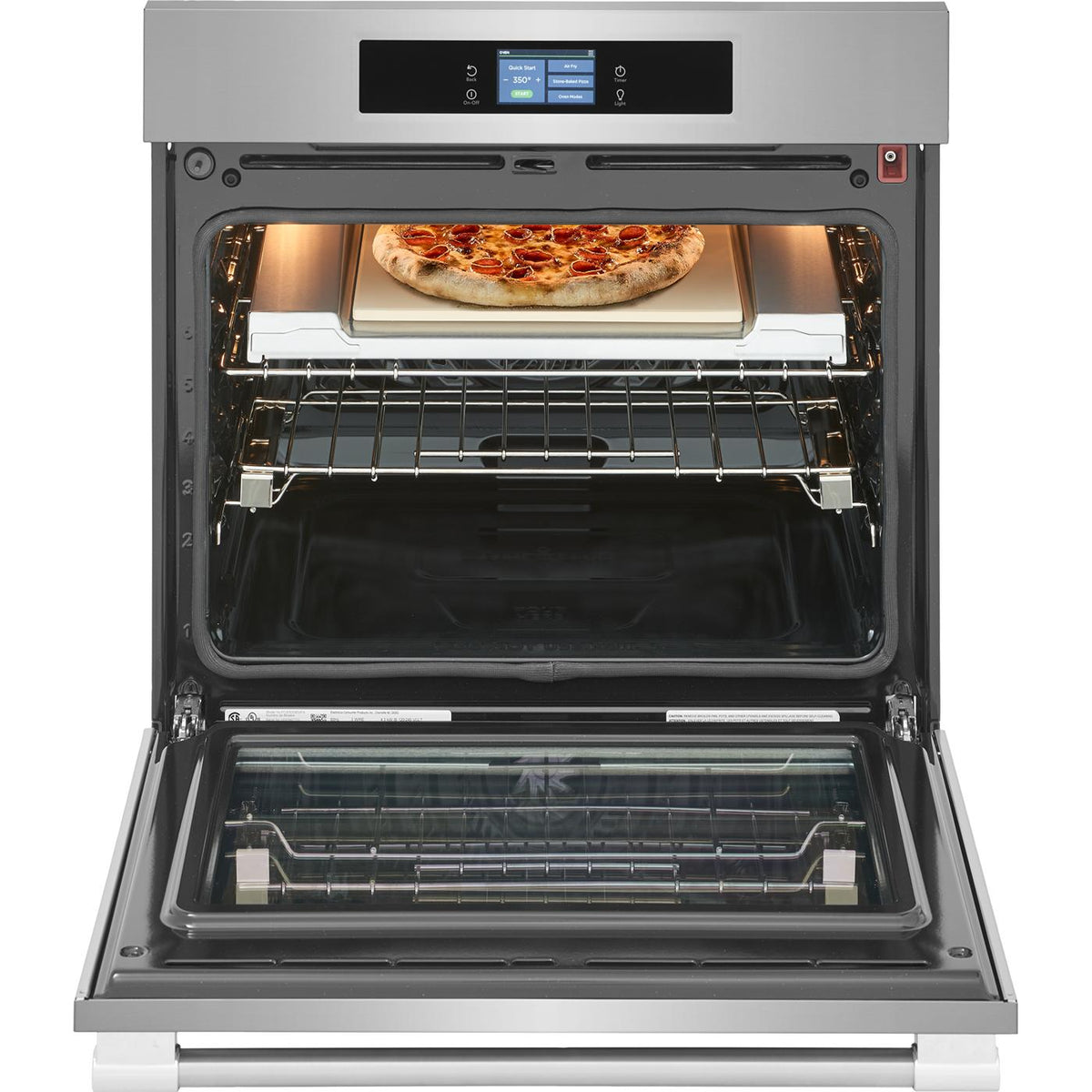 Frigidaire Professional 30-inch, 5.3 cu. ft. Built-in Single Wall Oven with Total Convection PCWS3085AF IMAGE 3
