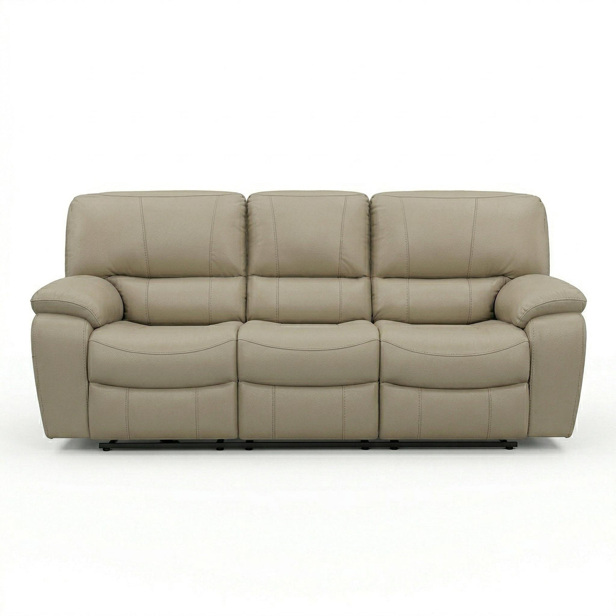 Global Style Furniture Power Reclining Fabric Sofa X8625M-L3-2E/Vanilla Power Reclining Sofa IMAGE 1