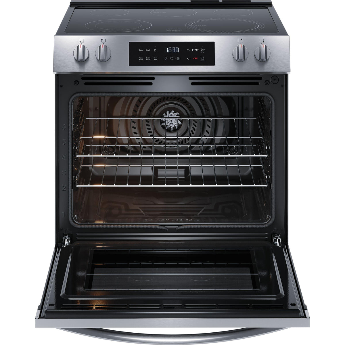 Frigidaire 30-inch Freestanding Electric Range with Convection Technology FCFE308CBS IMAGE 4