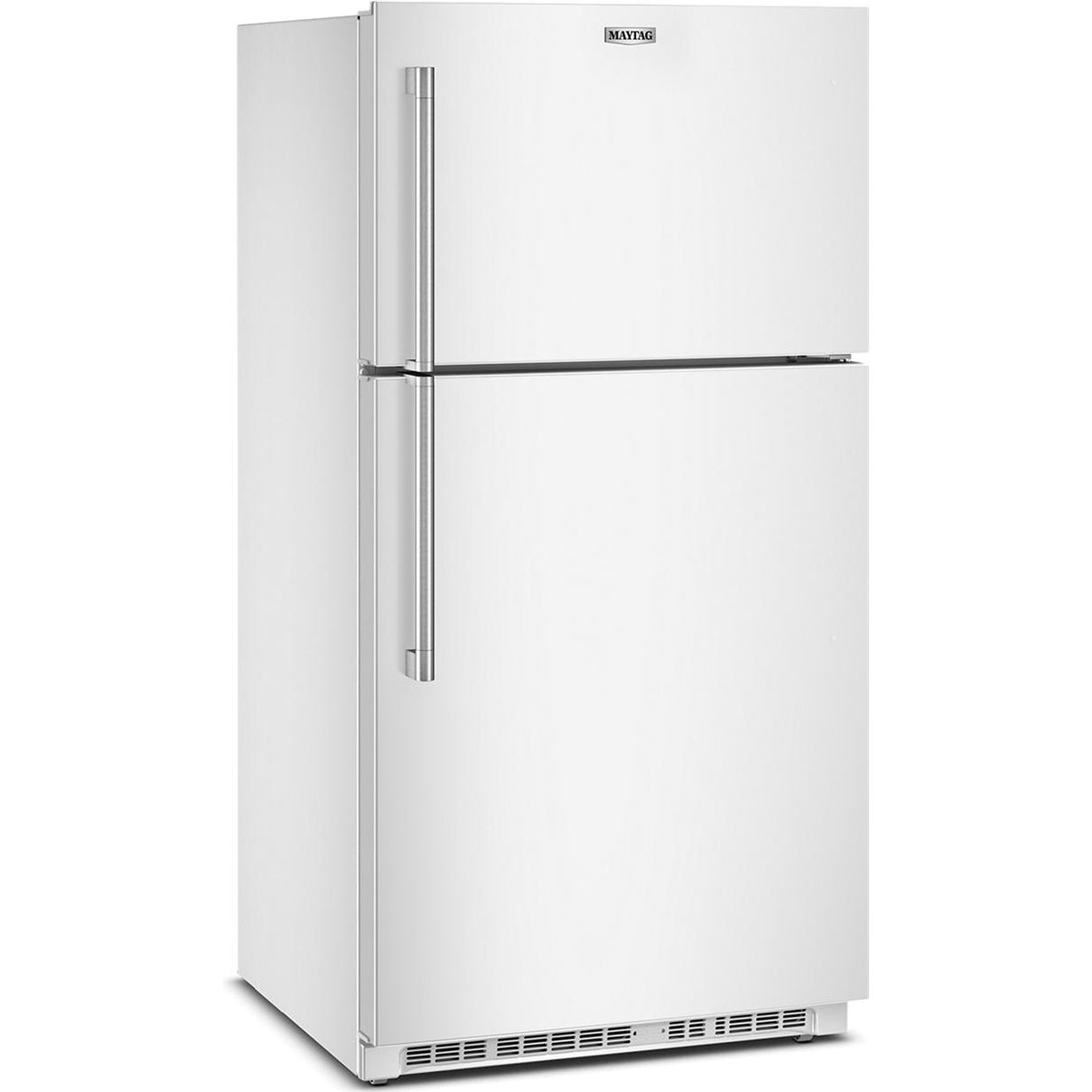 Maytag 33-inch, 21.3 cu. ft. Freestanding Top Freezer Refrigerator with EvenAir™ Cooling Tower MRTX5121TW IMAGE 3