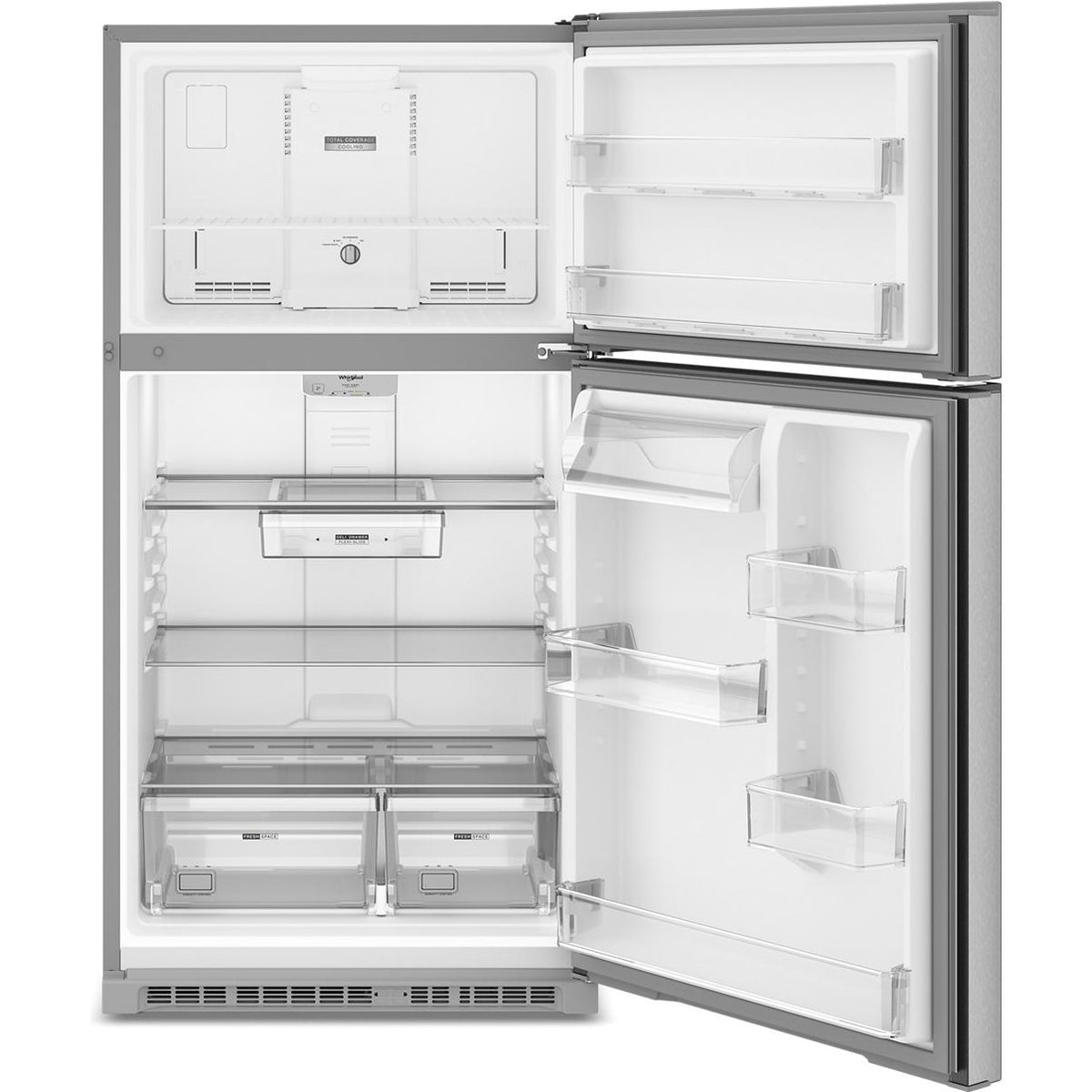 Whirlpool 32.8-inch, 21.3 cu. ft. Freestanding Top Freezer Refrigerator with Flexi-slide™ Deli Drawer WRTX7421TZ IMAGE 2