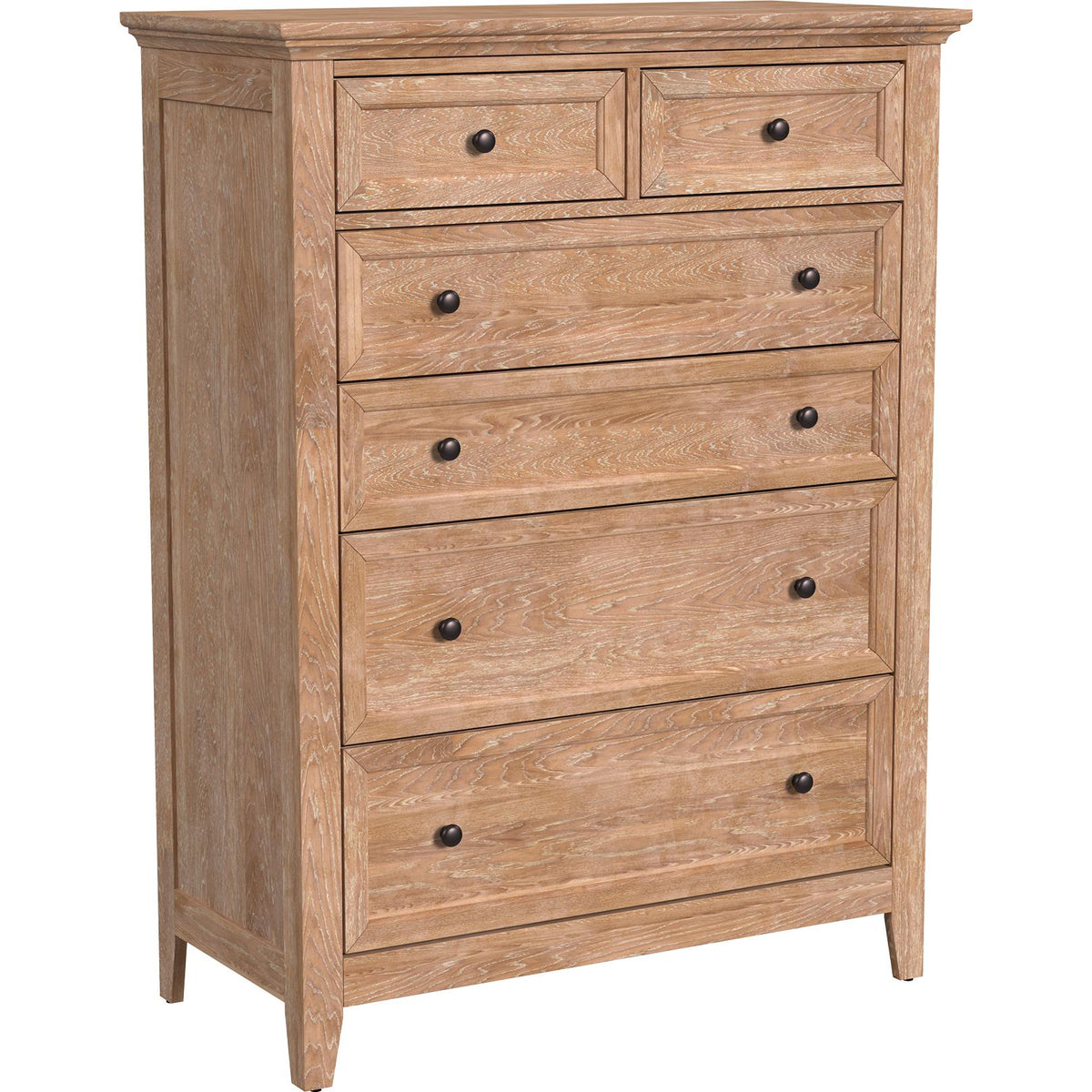 Intercon Furniture San Mateo 6-Drawer Chest SM-BR-8806-WHE-C IMAGE 1