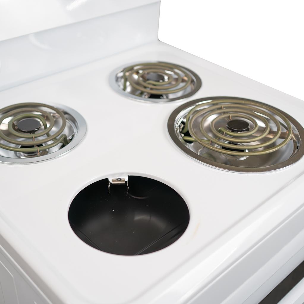 Danby 24-inch Slide-in Electric Range with Rear Controls DER240B1WC IMAGE 13