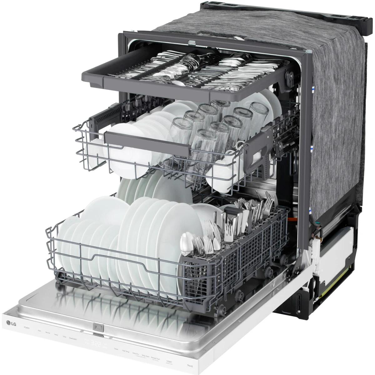 LG Built-in Dishwasher with SenseClean™ Wash System LDNPQ445W IMAGE 5