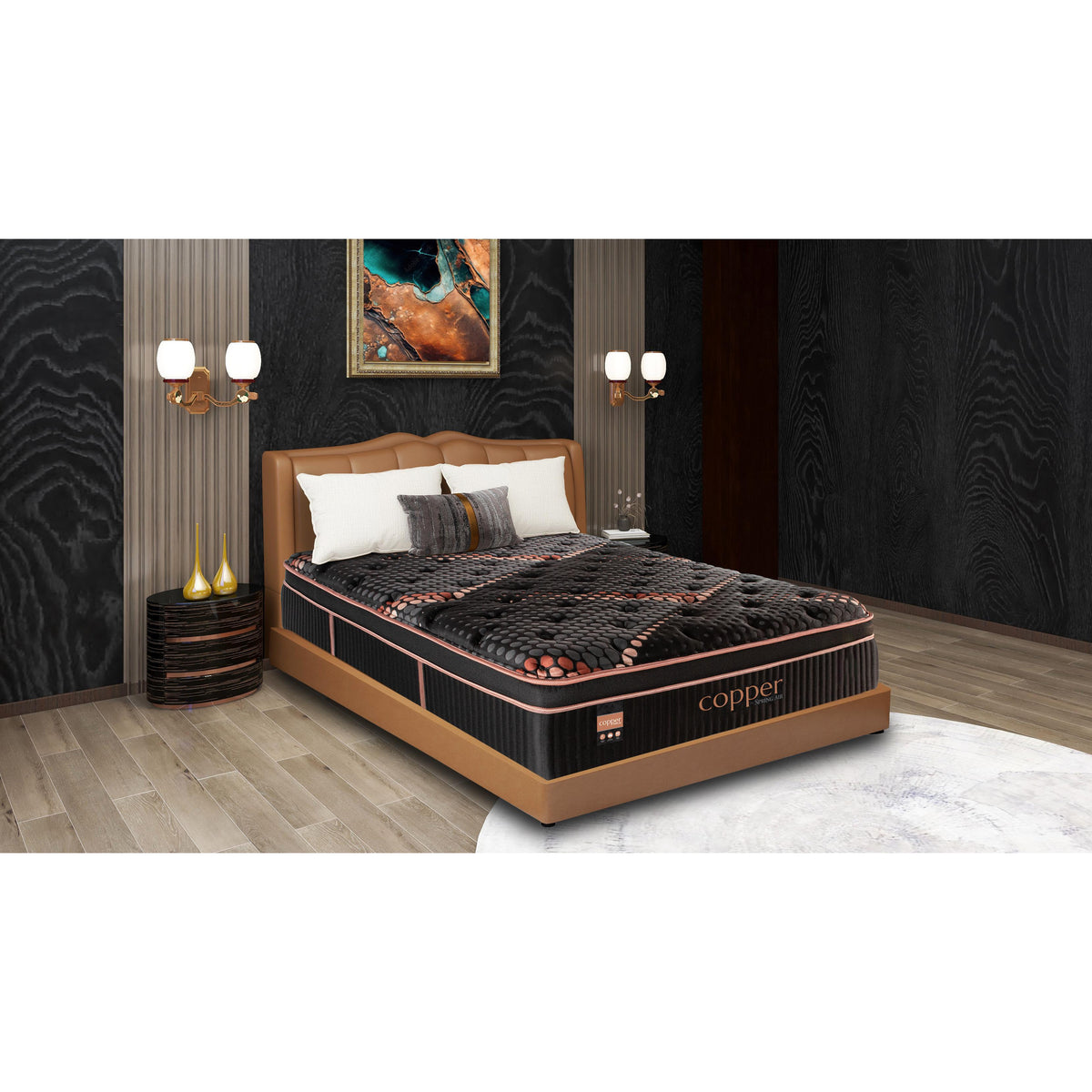 Spring Air Copper Quilted Medium Mattress (Twin) IMAGE 6