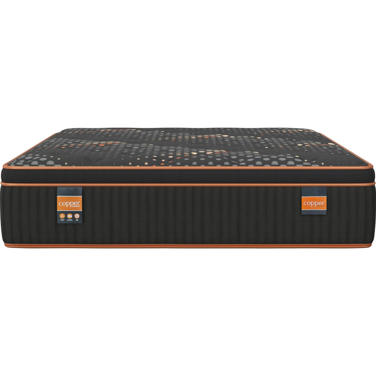 Spring Air Copper Quilted Medium Mattress (King) IMAGE 2