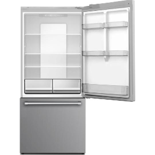Vitara 30-inch, 17.6 cu. ft. Freestanding Bottom Freezer Refrigerator with ice Maker VBFR1800ESE IMAGE 2