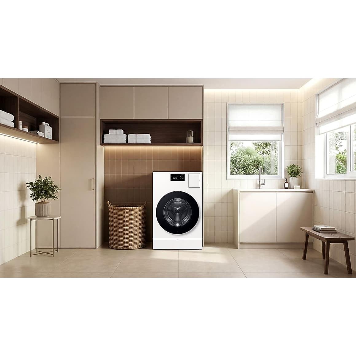 Samsung Bespoke AI Laundry All-in-One Combo with Dial Screen + WD80H53BHWAC IMAGE 13