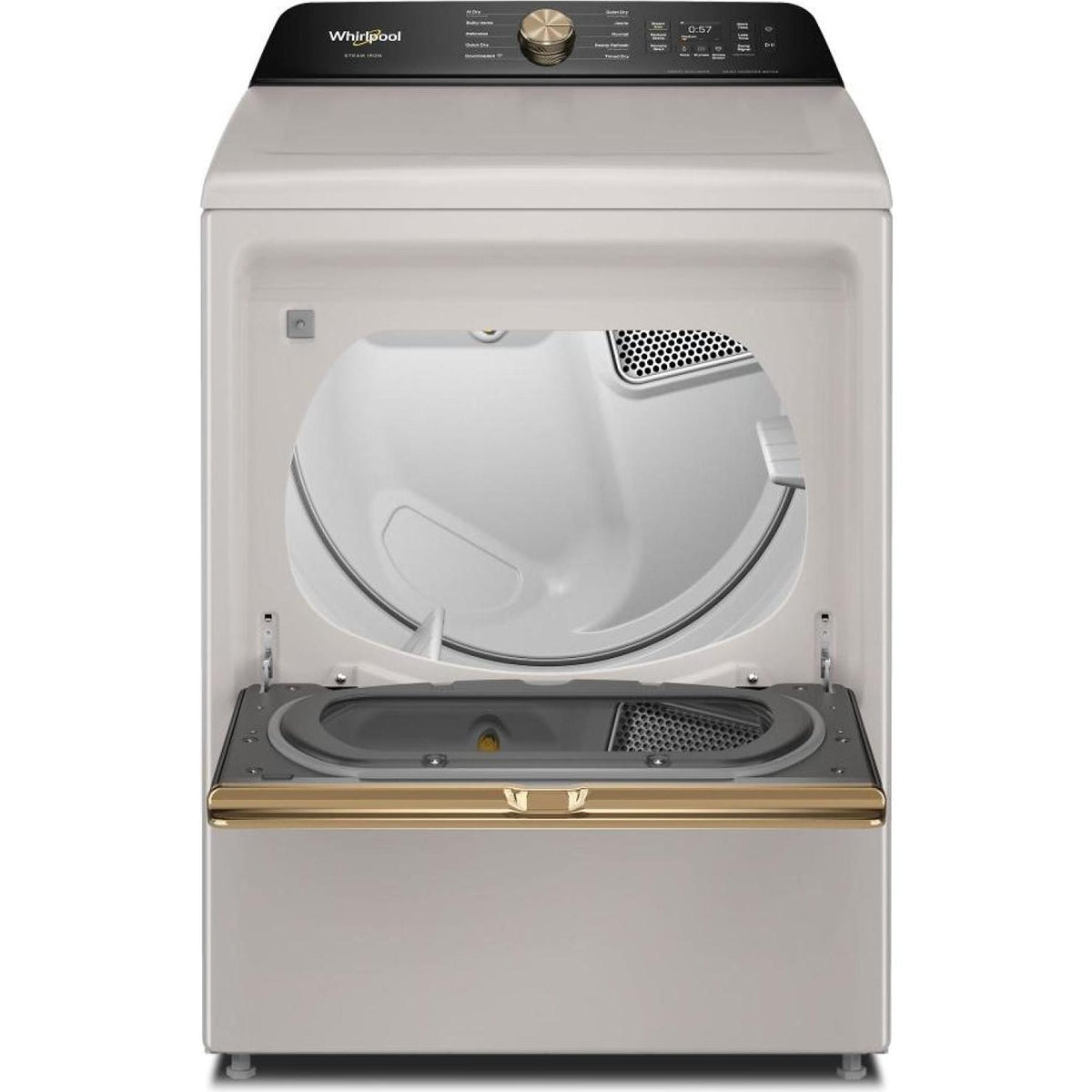 Whirlpool 7.5 cu. ft. Smart Electric Top Load Dryer with Steam Iron and AI Dry YWED8509TL IMAGE 2
