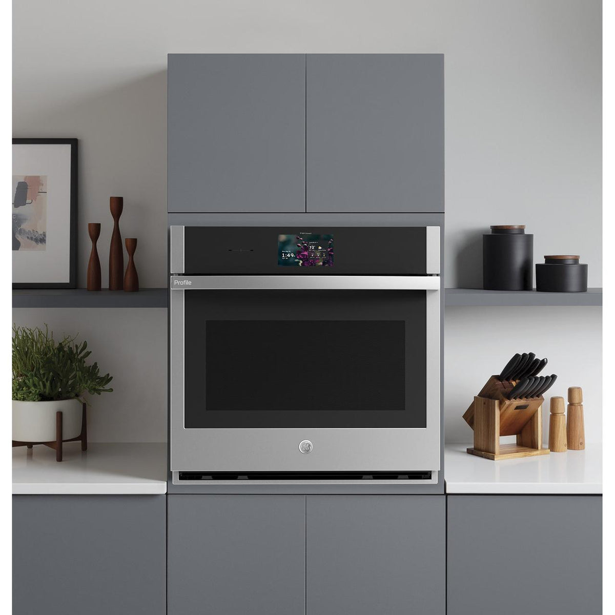 GE Profile 30-inch, 5 cu. ft. Built-in Single Wall Oven with Convection PTS7000SZSS IMAGE 5