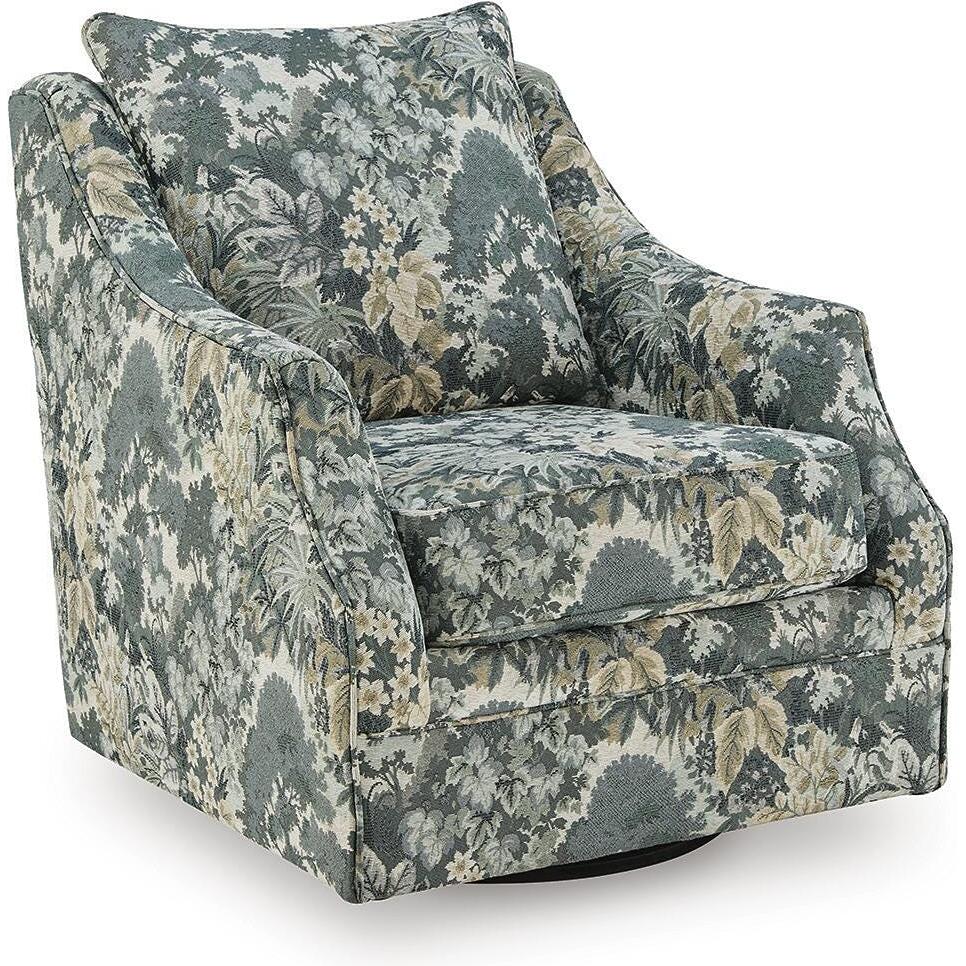 Signature Design by Ashley Gubbins A3000852 Swivel Accent Chair IMAGE 1
