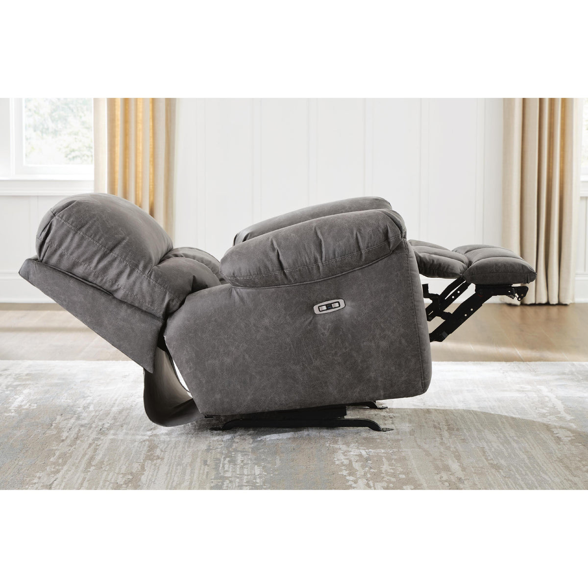 Signature Design by Ashley Bakerstein PC1250318 Power Recliner Loveseat with Console & Adjustable Headrest IMAGE 11