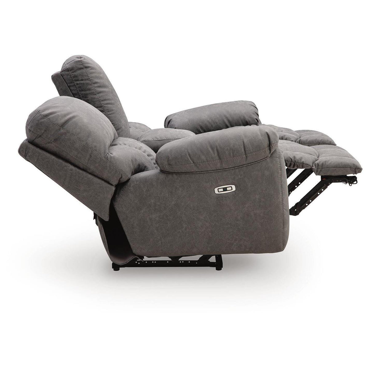 Signature Design by Ashley Bakerstein PC1250318 Power Recliner Loveseat with Console & Adjustable Headrest IMAGE 3
