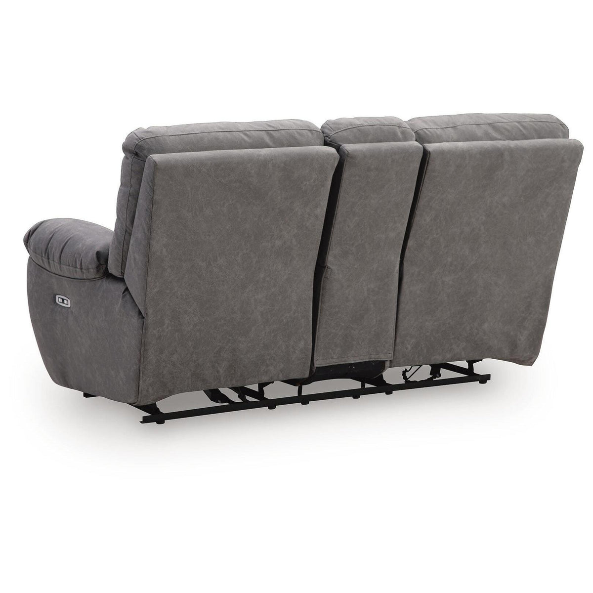 Signature Design by Ashley Bakerstein PC1250318 Power Recliner Loveseat with Console & Adjustable Headrest IMAGE 4
