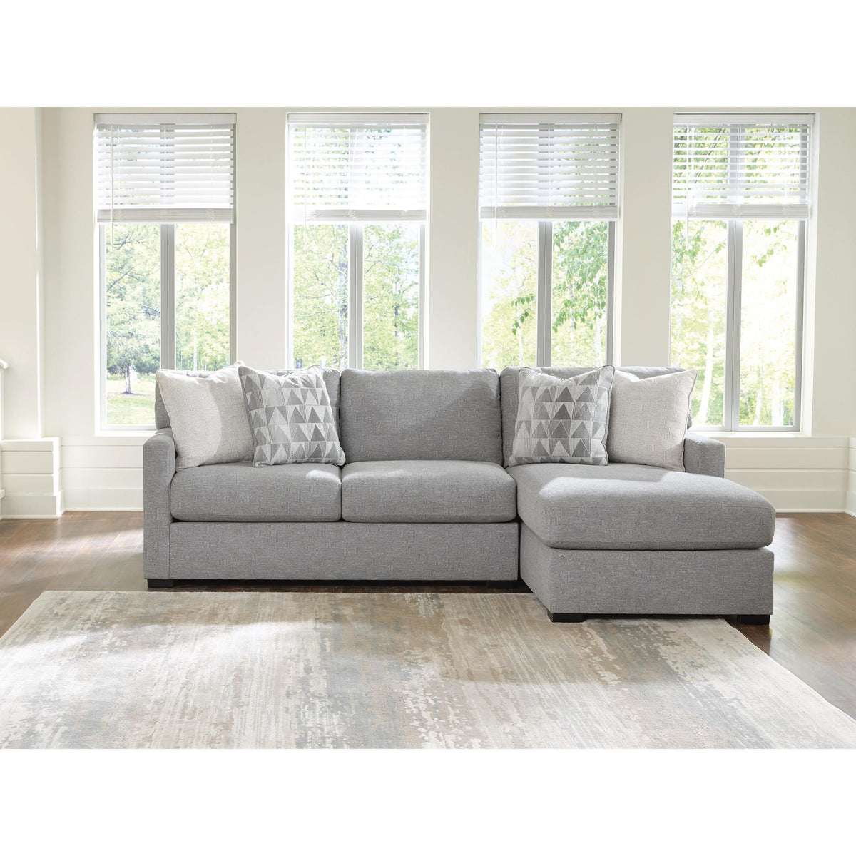 Signature Design by Ashley UrbanCrest PC20804S3 2 pc Sectional with Chaise IMAGE 2