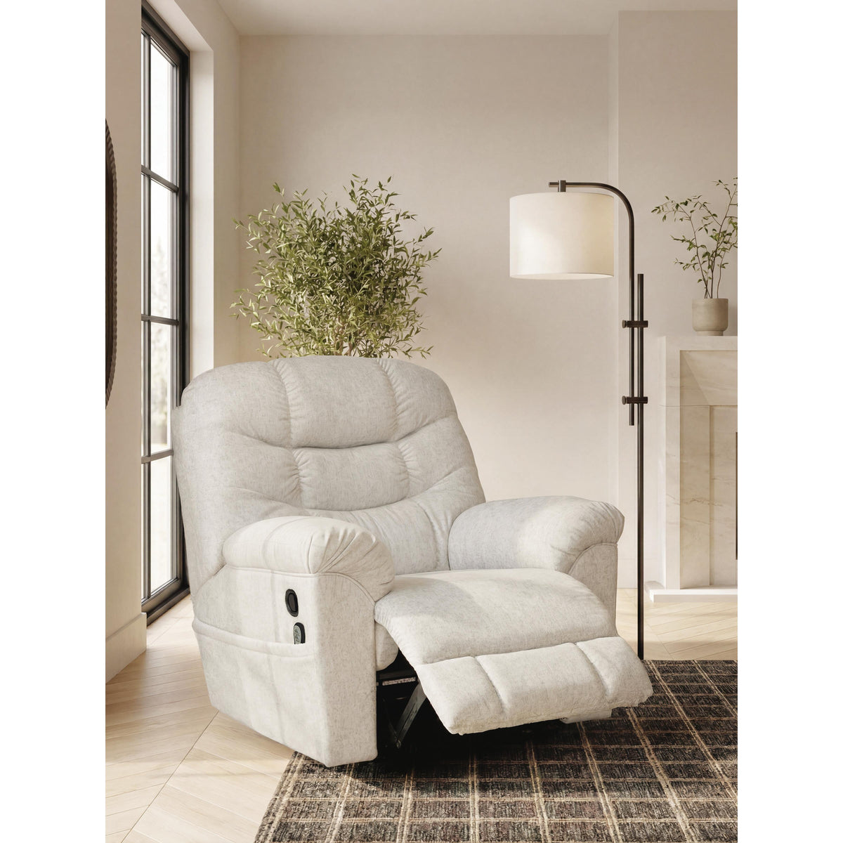 Signature Design by Ashley Linenfield PC5570729 Zero Wall Recliner IMAGE 5