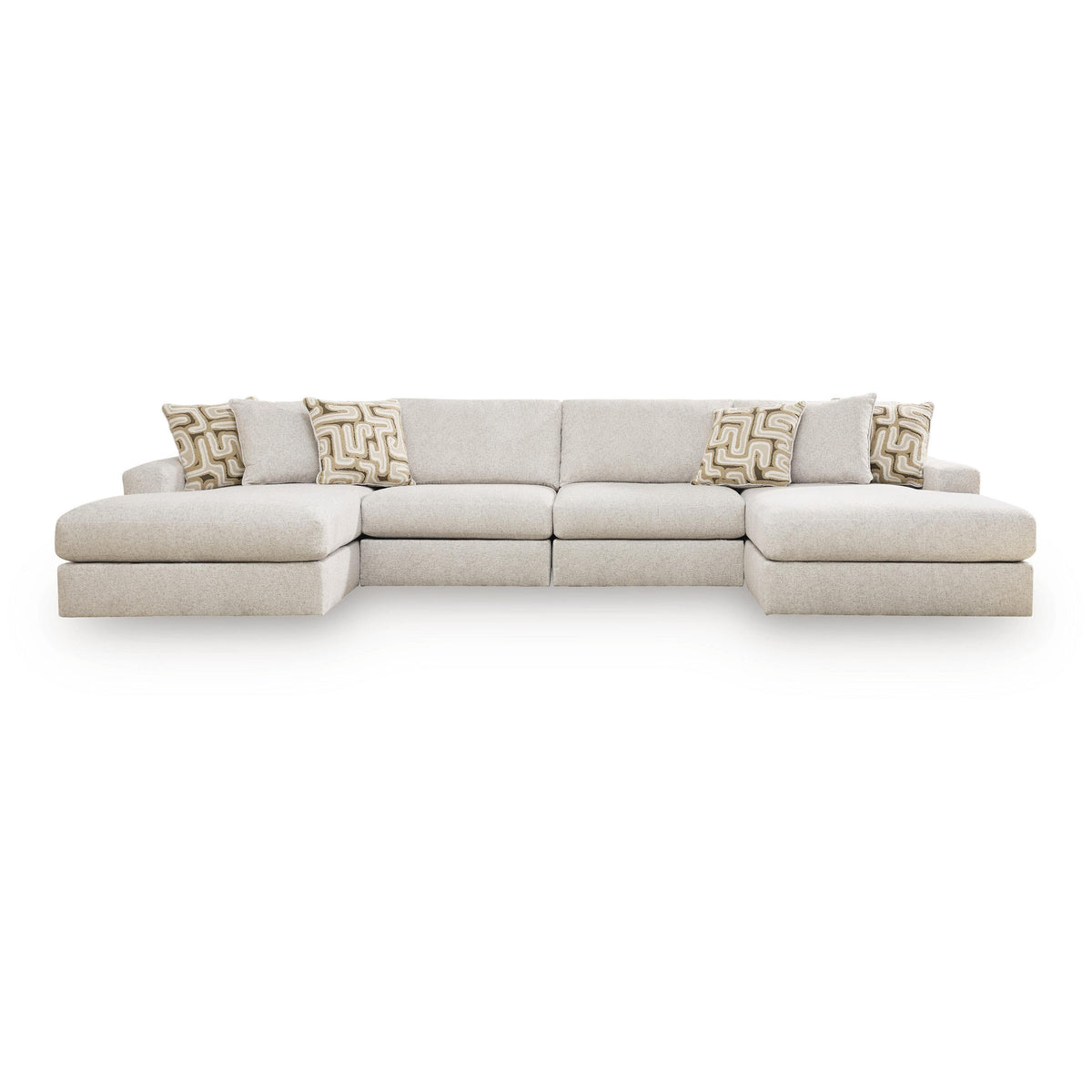 Signature Design by Ashley Kestrie PC68706S9 4 pc Double Chaise Sectional IMAGE 1
